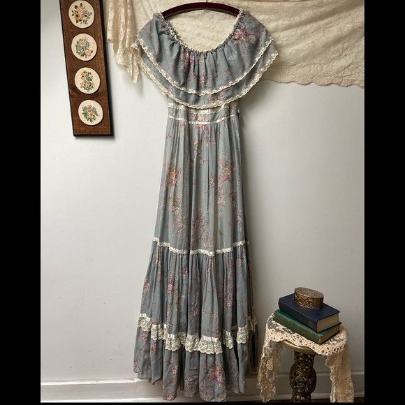 Gunne Sax • 1970’s Prairie Maxi Dress - Picture 16 of 16
